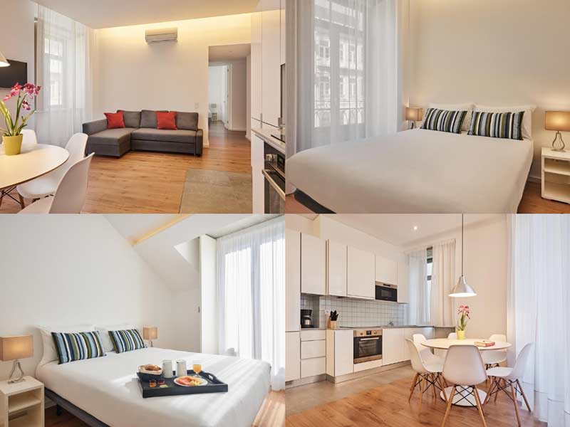 Wo man in Porto während des Familienurlaubs übernachten kann