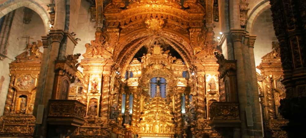 Iglesia de San Francisco en Oporto