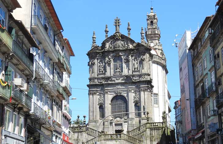 Kirche und Turm der Clérigos