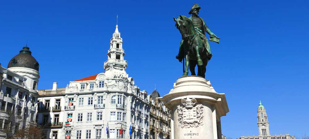 Plaza de la Libertad de Oporto